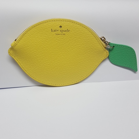 kate spade Handbags - NWOT Kate Spade Lemon Wedge Coin Purse